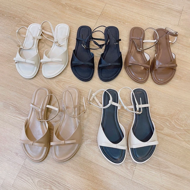 Sandal bệt nơ nhỏ